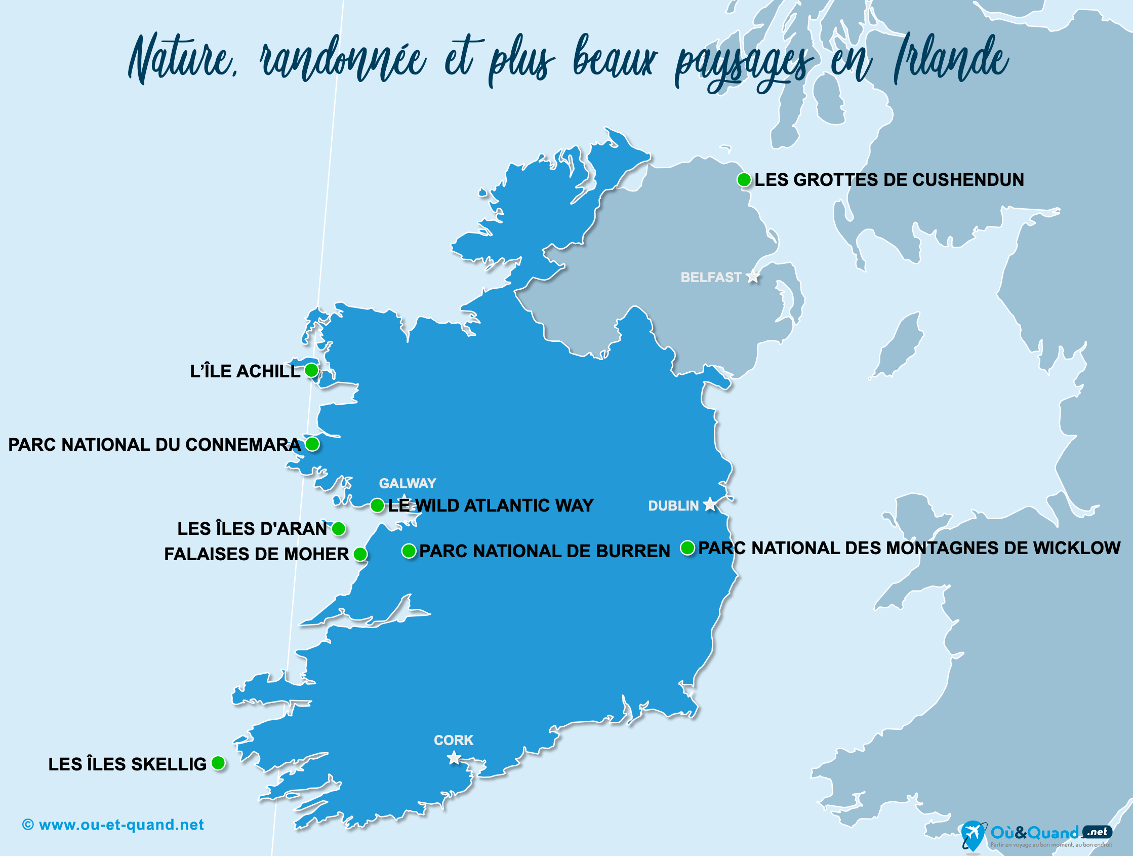 25 lieux incontournables Ã  voir en Irlande