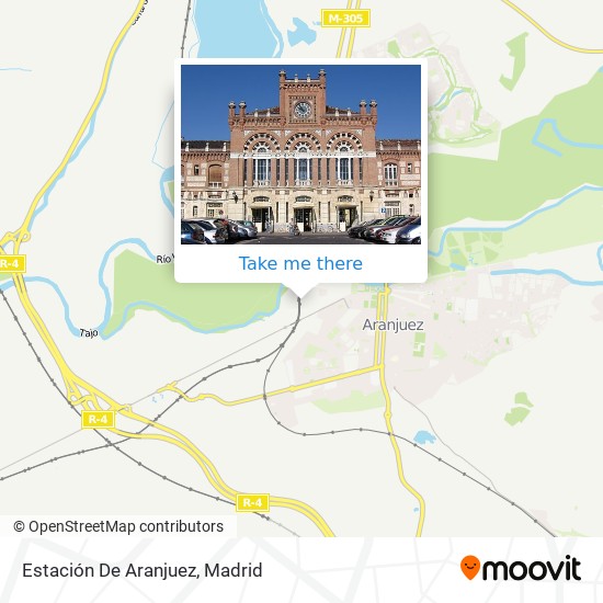 Comment se rendre à Aranjuez depuis Madrid en train ou en bus