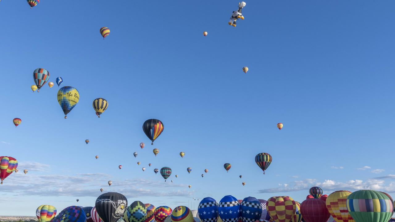 Festival international de montgolfiÃ¨res Ã  LeÃ³n : Arriver en backpacker