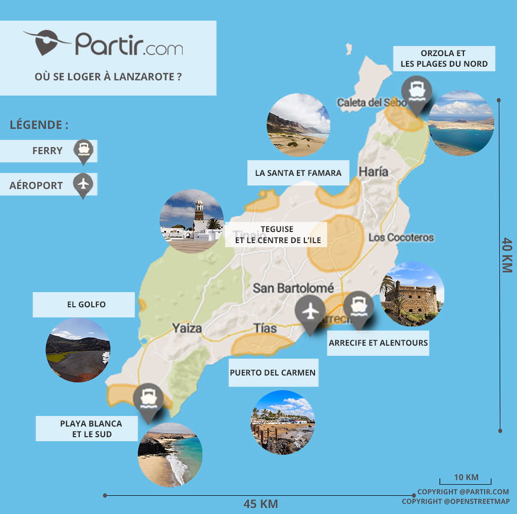 OÃ¹ loger Ã  Lanzarote : les meilleurs quartiers et hÃ´tels