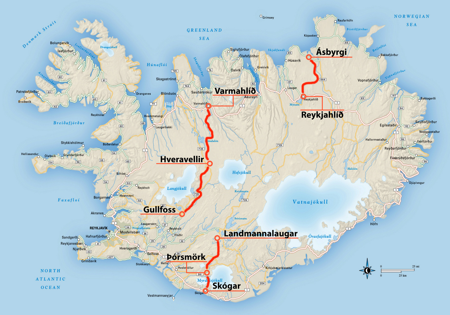 TraversÃ©e de l'Islande en 3, 5, 7 ou 10 jours