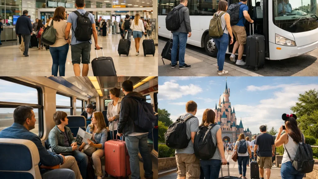 Comment aller de l&rsquo;aéroport d&rsquo;Orly à Disneyland Paris ?