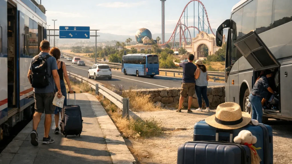 Parque Warner depuis Madrid : transport, voiture ou excursion